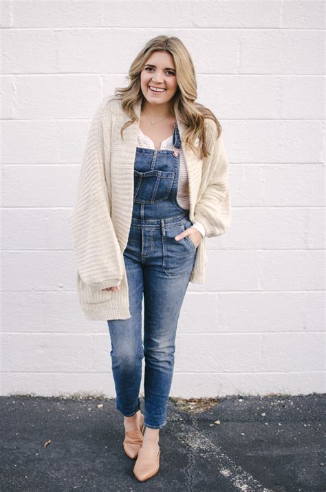 Winter Overalls Outfit - By Lauren M