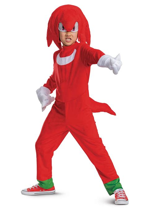 Sonic 2 Knuckles Deluxe Kid's Costume