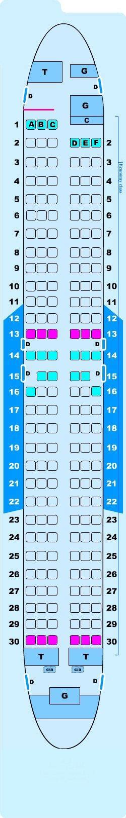 Boeing 737 800 Seating Chart Seat Map And Seating Chart Boeing 737 ...