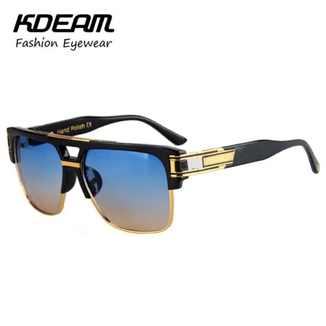 Popular Gold Sunglasses-Buy Cheap Gold Sunglasses lots from China Gold ...