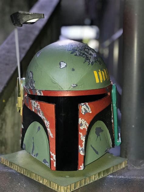 Painting a Boba Fett Helmet ( With Spray Cans ) : 11 Steps (with ...