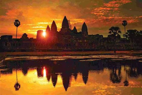 Cambodia Angkor Wat sunset | Angkor wat, Cambodia, Tours