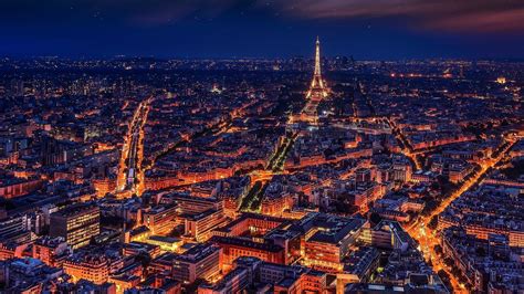 1920x1080 Paris France Eiffel Tower Night Laptop Full HD 1080P HD 4k ...