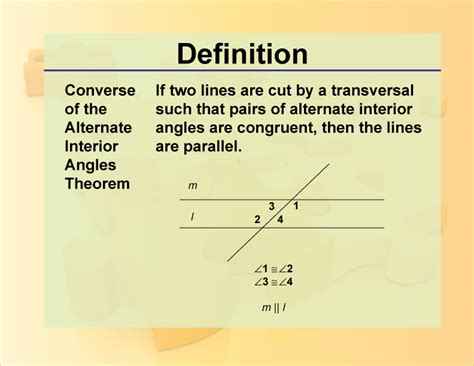 Alternate Interior Angles Theorem Equation | Two Birds Home