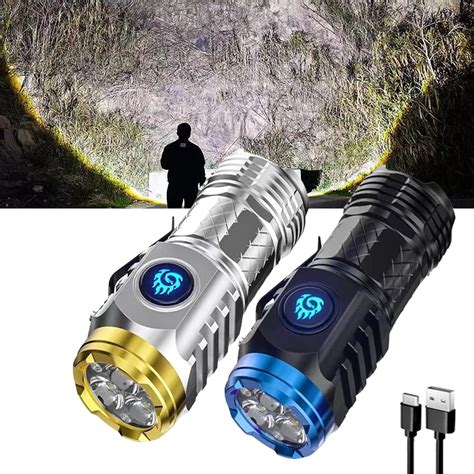 Amazon.com: Satismoon Flash Light, German Led Flashlight, Thumb Size ...