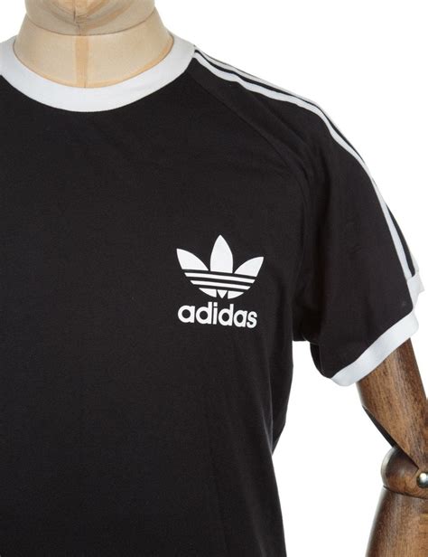 Adidas Originals Retro Trefoil Logo T-shirt - Black - Adidas Originals ...