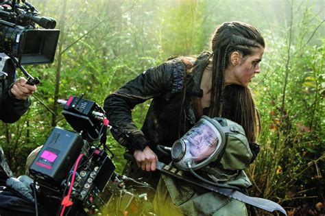 Roughing It Behind the Scenes of 'The 100' (PHOTOS)