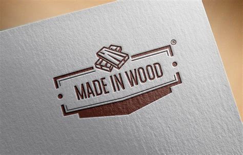 Made in Wood // Logo design | Behance