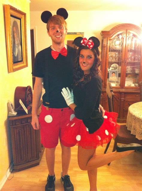 mickey and minnie mouse costume | Minnie costume, Halloween outfits ...