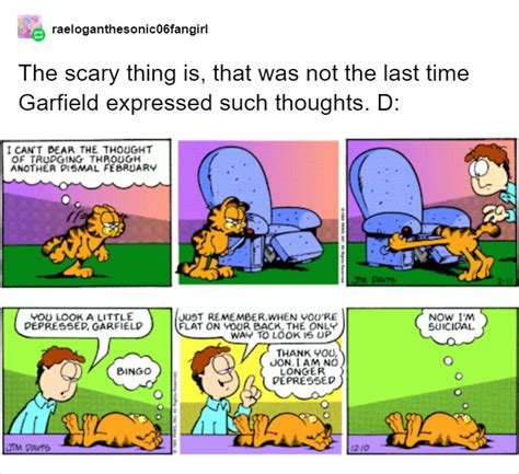 Someone Shows That Garfield Has A Dark Side By Pointing Out That Jon ...