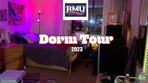 Yorktown Dorm Tour - single room | Robert Morris University - YouTube