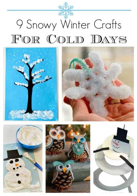 9 Snowy Winter Crafts For Cold Days in Jan 2024 - OurFamilyWorld.com