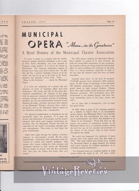 A Brief History of the St. Louis Municipal Theater Association (as ...