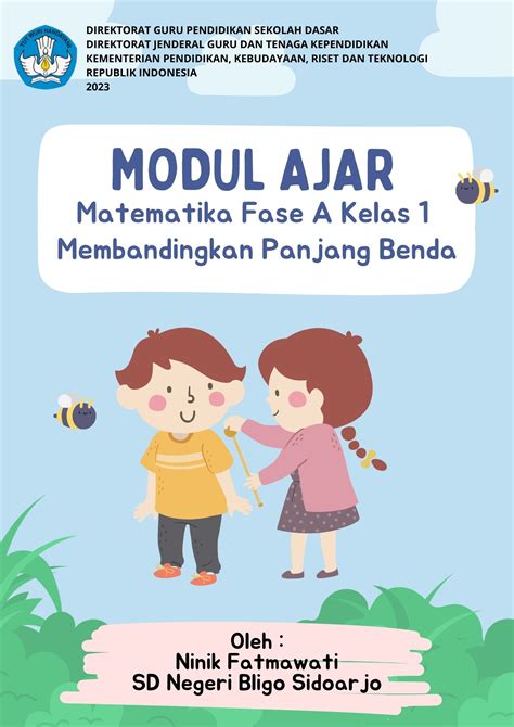 Membandingkan Panjang Benda - Download Modul Ajar Matematika