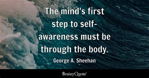 George A. Sheehan - The mind's first step to self-...