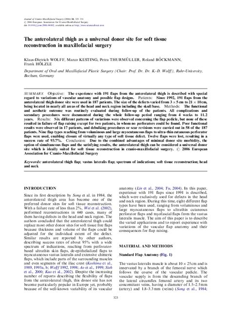 (PDF) The combined free partial vastus lateralis with anterolateral ...