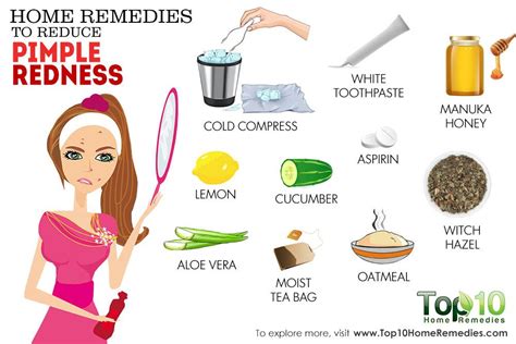 Home Remedies to Reduce Pimple Redness | Top 10 Home Remedies