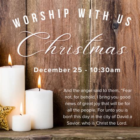 Christmas Worship - Come to First