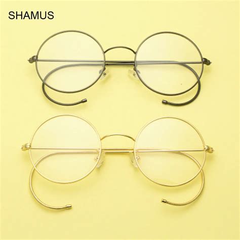 SHAMUS Super Light Optical Frames Men Retro Round Eyeglasses 2017 High ...