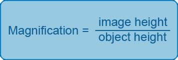 Magnification Formula Physics