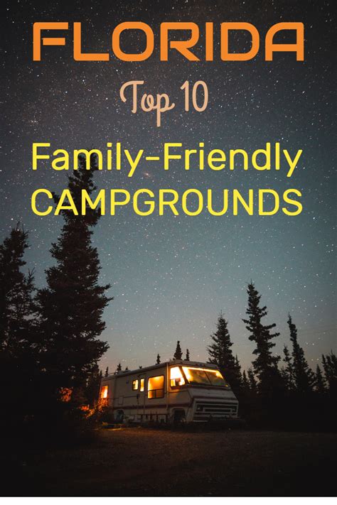 Family Friendly Campgrounds Florida | Florida campgrounds, Florida ...