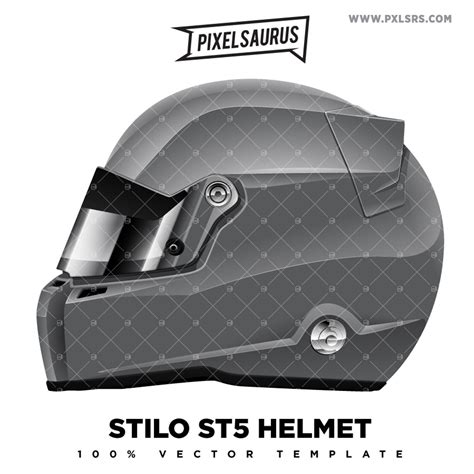 Stilo ST5 Helmet - Vector Template - Pixelsaurus