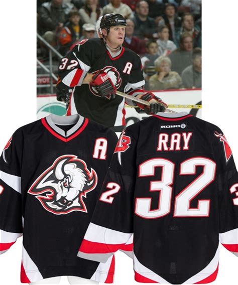 Lot Detail - Rob Ray’s 2002-03 Buffalo Sabres Game-Worn Alternate ...