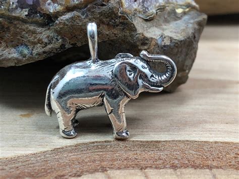 Elephant Charm Lucky Elephant Charm Elephant Pendant | Etsy