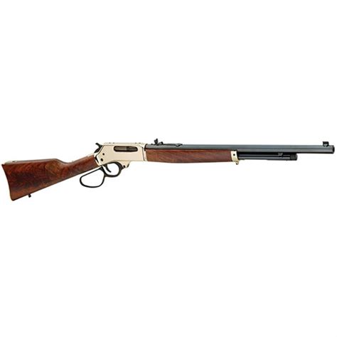 Henry 45-70 Brass, Lever Action, .45-70 Government, Large Loop, 22 ...