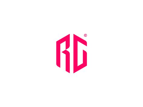 R+G Monogram v2 | Graphic design letters, Monogram, Branding design logo