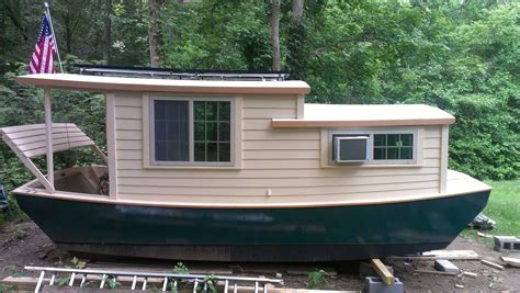 Shanty Boat #BoatPlansPontoon | House boat, Shanty boat, Wooden boat plans