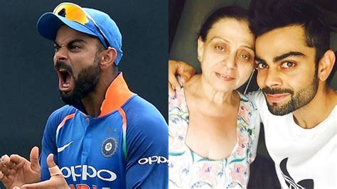 Virat Kohli Mother Photo