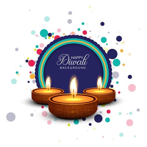 Diwali Festival Card Background Template Design 252043 Vector Art at ...