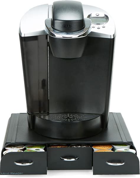 Mind Reader TRY3PC-BLK TRY3PC-BLK Anchor Coffee Pod Storage Drawer for ...