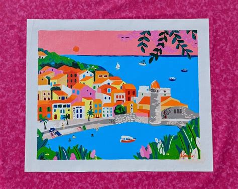 Collioure French Riviera South of France Boats Summer by - Etsy