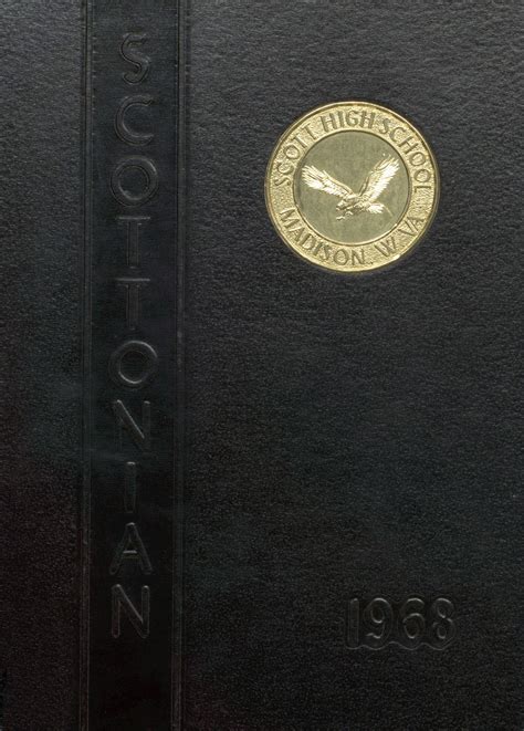 1968 yearbook from Scott High School from Madison, West Virginia for sale