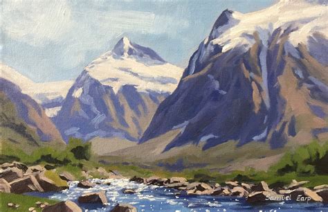 How to Paint Mountains in the Great Outdoors - Painting 'En Plein Air ...