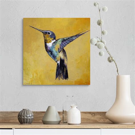 Hummingbird Wall Art, Canvas Prints, Framed Prints, Wall Peels | Great ...