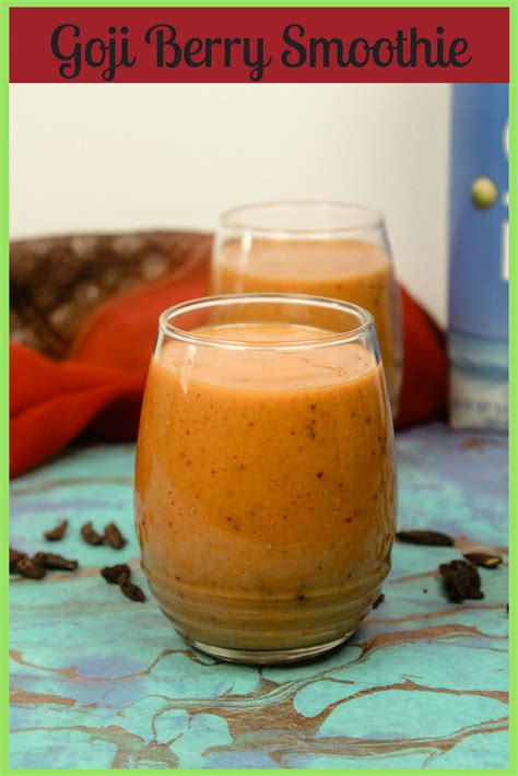 Vegan Berry Smoothie Recipe - How to Make Goji Berry Smoothie - Global ...