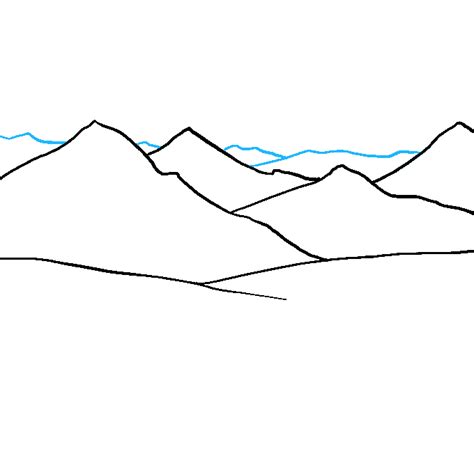 How to Draw Mountains - Really Easy Drawing Tutorial