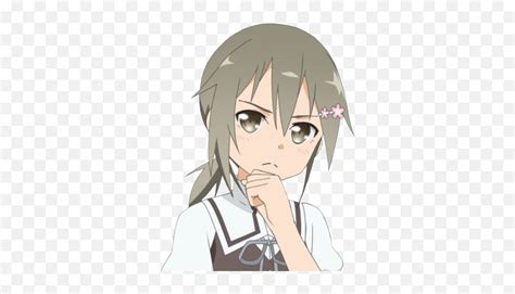 Anime Thinking Emoji Png,Sighing Emoji - free transparent emoji ...