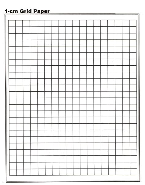 1 Cm Grid Paper Printable - Printable Word Searches