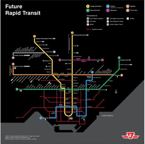 Here's what the TTC subway and streetcar map will look like in 2023 and ...