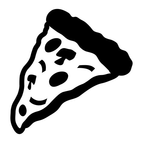 Pizza Slice vector icon 553406 Vector Art at Vecteezy