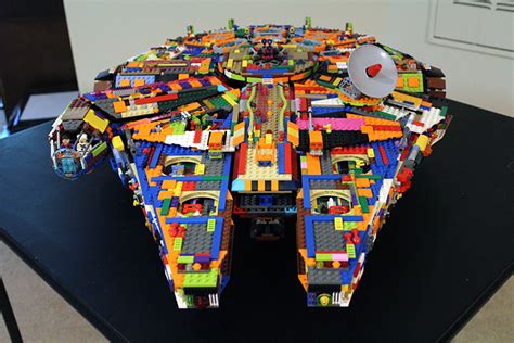 Artist Builds a Multicolored Version of the LEGO Star Wars Ultimate ...