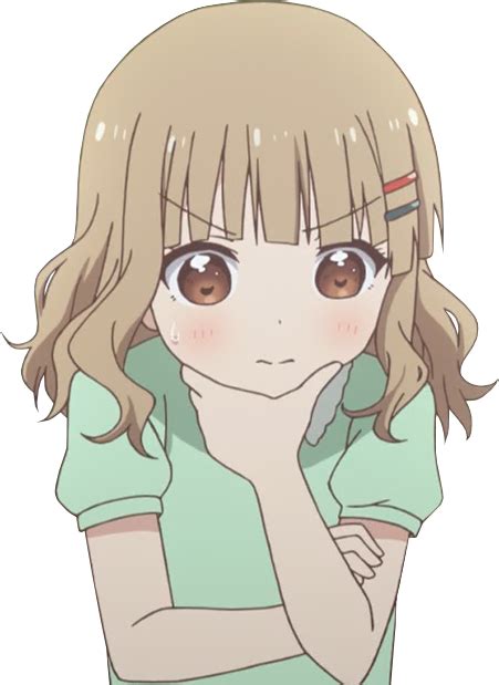 Download HD Anime Reaction Images - Thinking Anime Png Transparent PNG ...