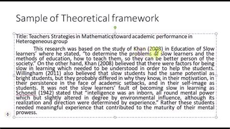 Example Of Theoretical Framework In Quantitative Research Pdf ...