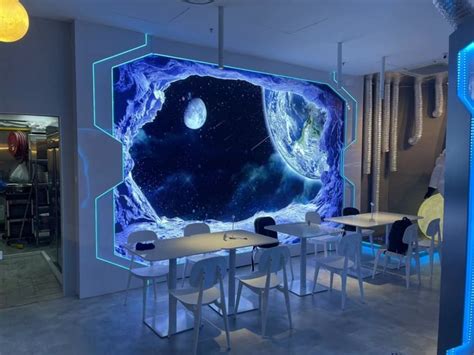 New Outer Space-Themed Restaurant At Bugis Has An Astronaut Walking ...