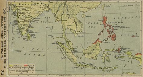 Portuguese Colonial Dominions 1498-1580 | Asia map, Portuguese, Map