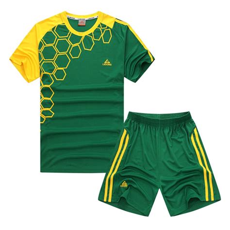 Colorful Kids' Soccer Jersey with Shorts | Kids football kits, Football ...